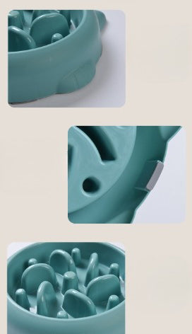 Slow Feeder Dog Bowl – Anti-Choking Pet Dish