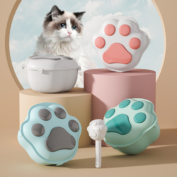 Pet Food Storage Container with Scoop