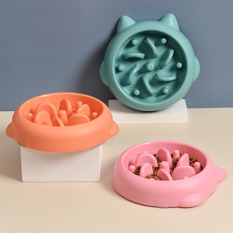 Slow Feeder Dog Bowl – Anti-Choking Pet Dish